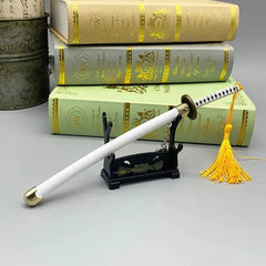 Wado Ichimonji Katana Replica | Zoro One Piece Metal Sword | 1:6 Scale | BlacksmithSONG - BlacksmithSONG