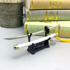 Wado Ichimonji Katana Replica | Zoro One Piece Metal Sword | 1:6 Scale | BlacksmithSONG - BlacksmithSONG