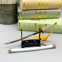 Wado Ichimonji Katana Replica | Zoro One Piece Metal Sword | 1:6 Scale | BlacksmithSONG - BlacksmithSONG