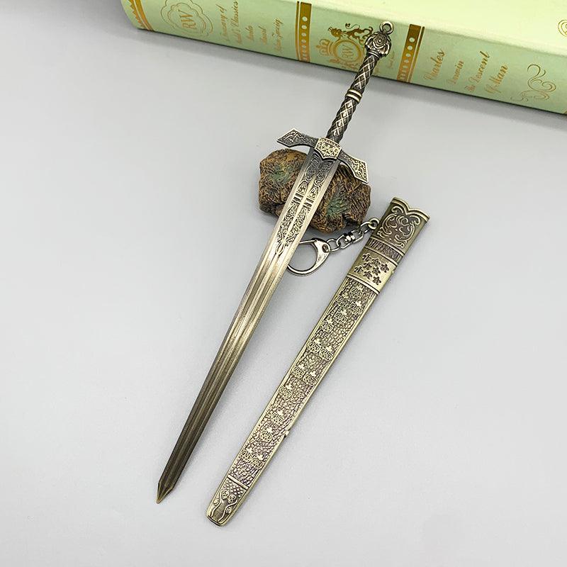 Elden Ring Banished Knight's Greatsword Replica - Exiled Warrior's Zinc Alloy Blade | Multi-Layer Anti-Tarnish Coating - BlacksmithSONG