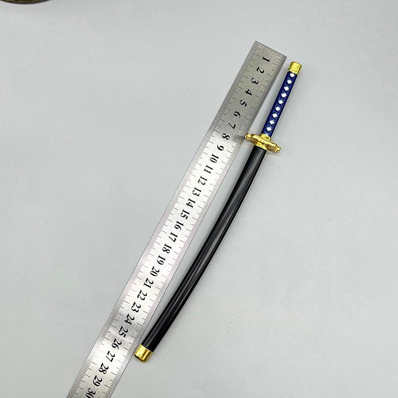 Masamune Katana Replica - Final Fantasy VII Sephiroth's Legendary Blade 1:6 Scale | Celestial Black Zinc Alloy & Single-Wing Motif | Nibelheim Incident Memorial for One-Winged Angel Collectors - BlacksmithSONG