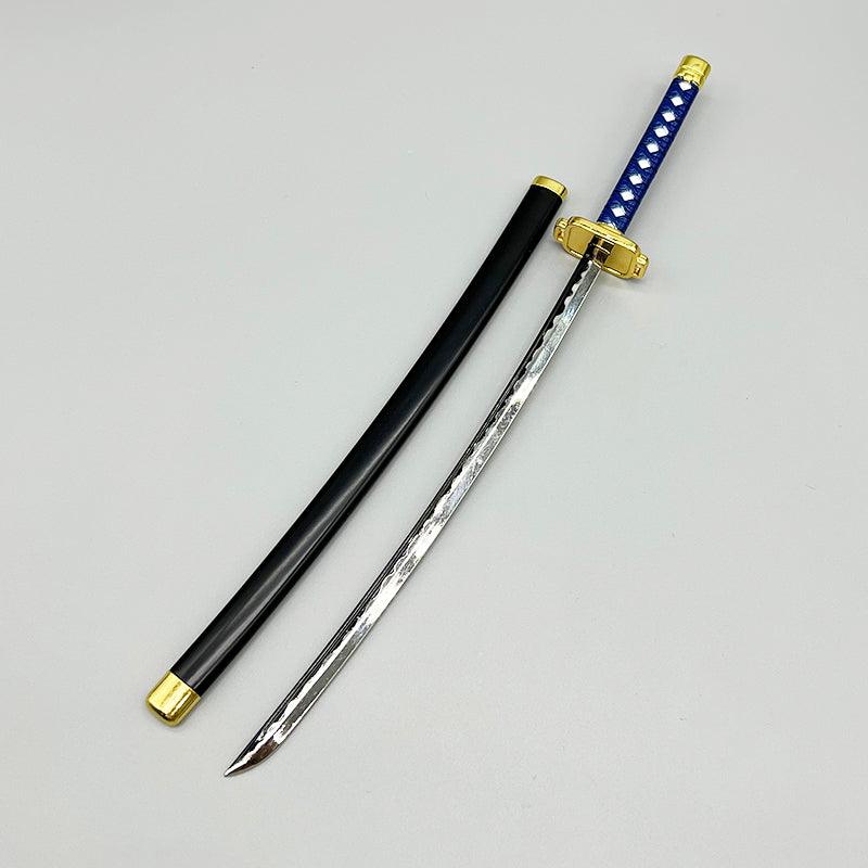 Masamune Katana Replica - Final Fantasy VII Sephiroth's Legendary Blade 1:6 Scale | Celestial Black Zinc Alloy & Single-Wing Motif | Nibelheim Incident Memorial for One-Winged Angel Collectors - BlacksmithSONG