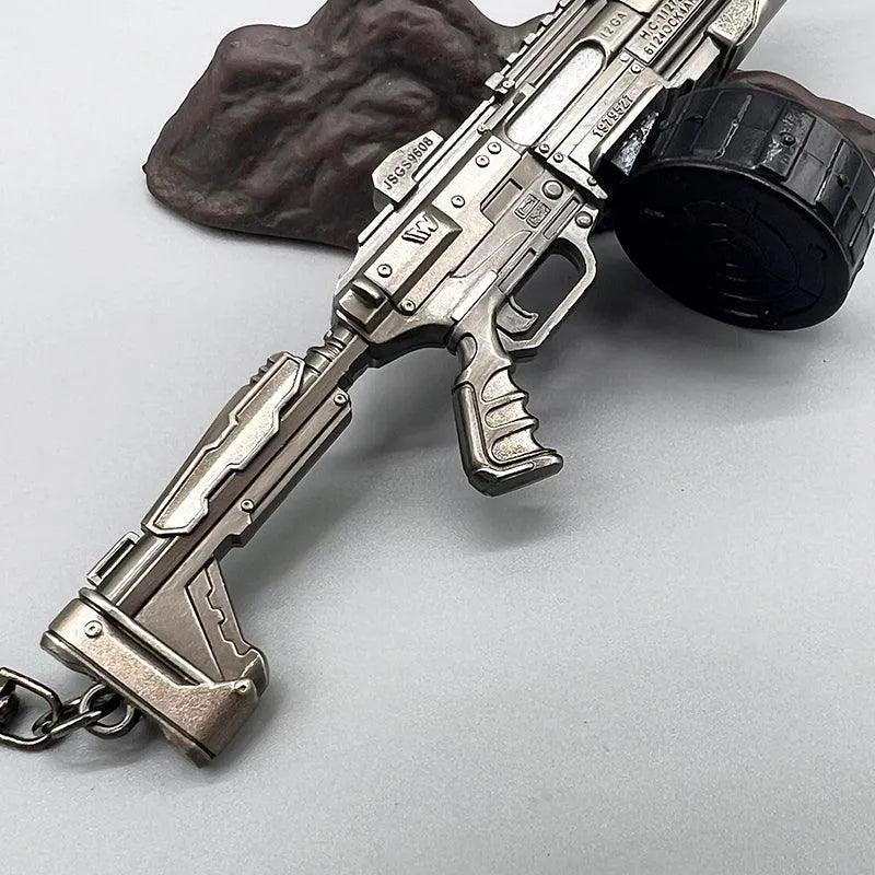 EVA-8 Auto Shotgun Replica - Apex Legends Fully-Automatic Close Combat 1:6 Scale | Detachable Magazine & Electrostatic Coating | Newbie-Friendly Zinc Alloy Display for Hot Zone Raiders - BlacksmithSONG