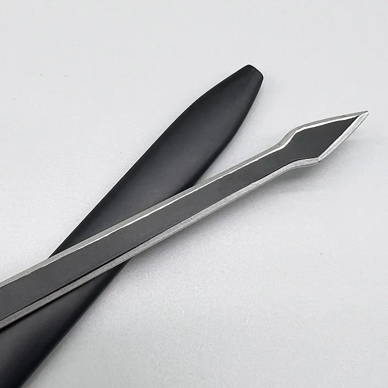 1:6 scale anime-style zinc alloy sword replica with sheath on plain background