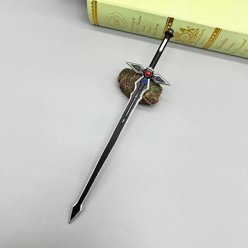 1:6 scale anime sword replica, zinc alloy, BlacksmithSONG collectible cosplay weapon