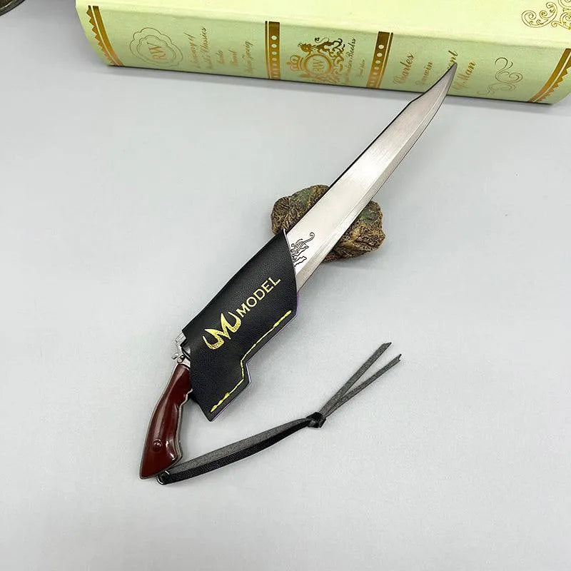 Revolver Gunblade Replica | Final Fantasy VIII Metal Sword | 1:6 Scale Collectible | BlacksmithSONG - BlacksmithSONG