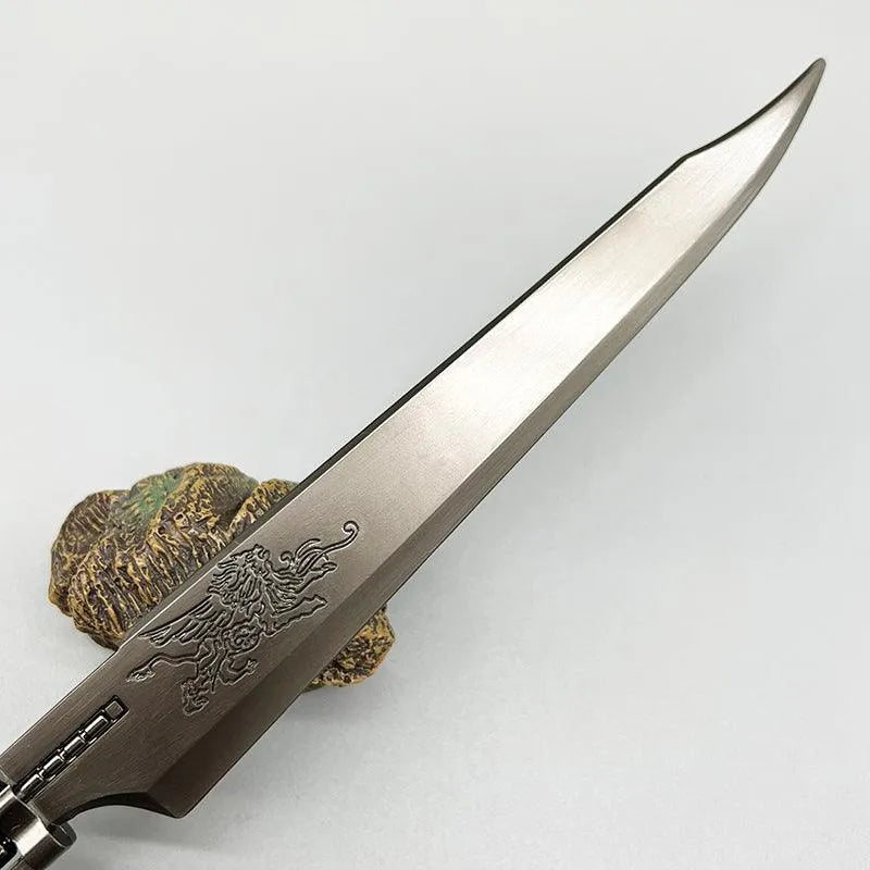 Revolver Gunblade Replica | Final Fantasy VIII Metal Sword | 1:6 Scale Collectible | BlacksmithSONG - BlacksmithSONG