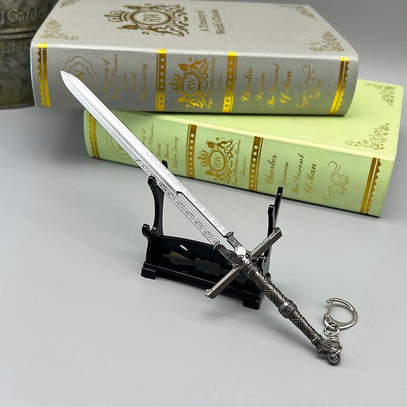 Everburn Flame Blade - BG3 Commander Zhalk's Greatsword 1:6 | Infernal Commander's Relic | Nautiloid Crash Survivor Display for Hellscape Enthusiasts - BlacksmithSONG