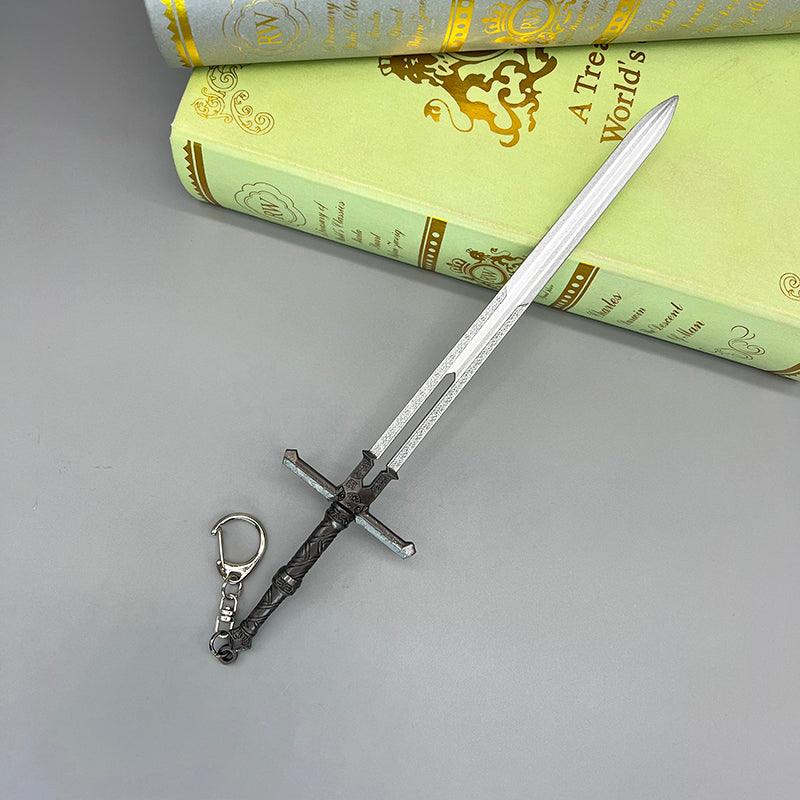 Everburn Flame Blade - BG3 Commander Zhalk's Greatsword 1:6 | Infernal Commander's Relic | Nautiloid Crash Survivor Display for Hellscape Enthusiasts - BlacksmithSONG