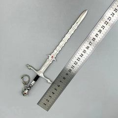 Silver Sword of the Astral Plane Replica | Baldur's Gate 3 | 1:6 Scale Metal Sword | BlacksmithSONG - BlacksmithSONG