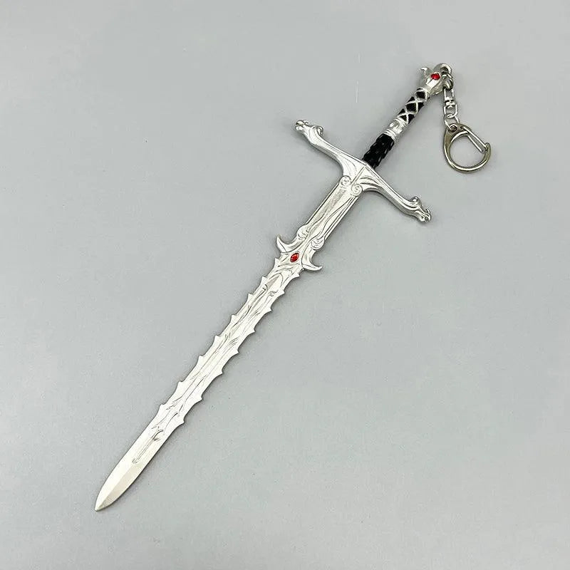 Silver Sword of the Astral Plane Replica | Baldur's Gate 3 | 1:6 Scale Metal Sword | BlacksmithSONG - BlacksmithSONG