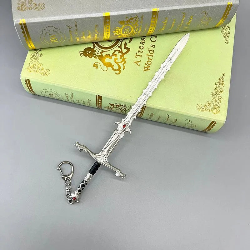 Silver Sword of the Astral Plane Replica | Baldur's Gate 3 | 1:6 Scale Metal Sword | BlacksmithSONG - BlacksmithSONG