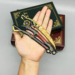 Death Grip Scythe Replica | Revenant Heirloom Recolor | Apex Legends 1:6 Scale | BlacksmithSONG - BlacksmithSONG