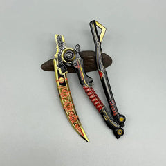 Death Grip Scythe Replica | Revenant Heirloom Recolor | Apex Legends 1:6 Scale | BlacksmithSONG - BlacksmithSONG