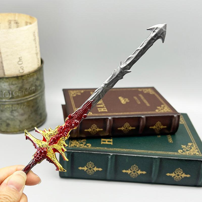 Balduran's Giantslayer Replica - BG3 Legendary Dragon Slayer Sword 1:6 Scale | Titan Bone Forged Edge | Larian Studios Inspired RPG Artifact for Epic Boss Fights - BlacksmithSONG