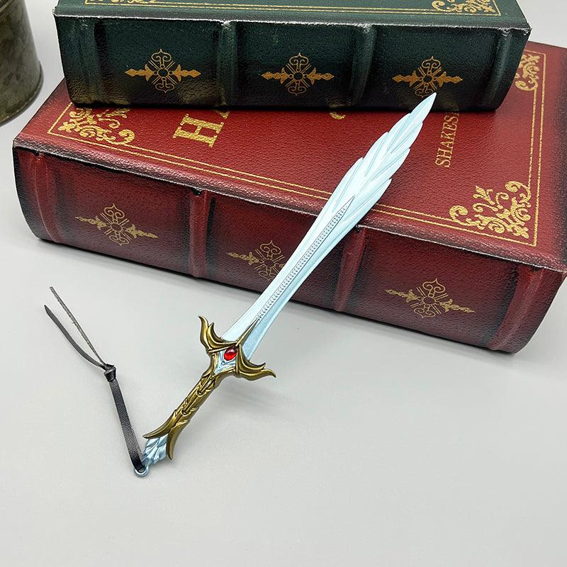 Chillrend Frost Blade - Skyrim Mercer Frey's Stolen Sword 1:6 Replica | Thieves Guild Ice-Enchanted Weapon | Frozen Ruins Artifact for Stealth Build Fans - BlacksmithSONG