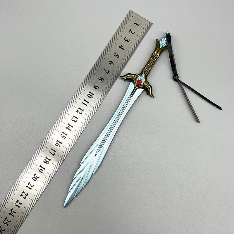 Chillrend Frost Blade - Skyrim Mercer Frey's Stolen Sword 1:6 Replica | Thieves Guild Ice-Enchanted Weapon | Frozen Ruins Artifact for Stealth Build Fans - BlacksmithSONG