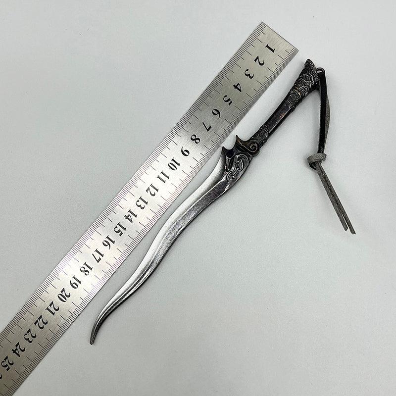 Blade of Sacrifice Cultist Dagger - Skyrim Daedric Ritual Weapon 1:6 Zinc Alloy | Molag Bal's Altar Artifact | Forsworn Coven Collectible for Oblivion Worshipers - BlacksmithSONG