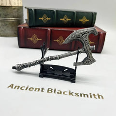 Okin Skyrim Axe Replica | 1:6 Scale | Elder Scrolls V Metal Collectible | BlacksmithSONG - BlacksmithSONG