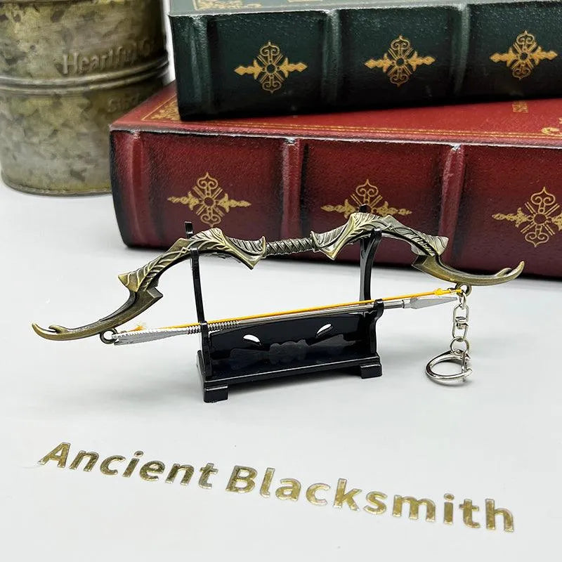 Auriel's Bow Skyrim Replica | 1:6 Scale Bow | Elder Scrolls V Collectible | BlacksmithSONG - BlacksmithSONG