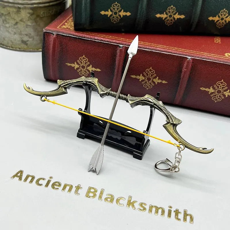 Auriel's Bow Skyrim Replica | 1:6 Scale Bow | Elder Scrolls V Collectible | BlacksmithSONG - BlacksmithSONG