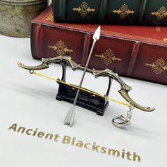 Auriel's Bow Skyrim Replica | 1:6 Scale Bow | Elder Scrolls V Collectible | BlacksmithSONG - BlacksmithSONG