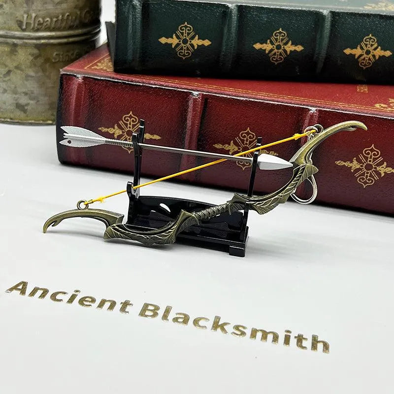 Auriel's Bow Skyrim Replica | 1:6 Scale Bow | Elder Scrolls V Collectible | BlacksmithSONG - BlacksmithSONG