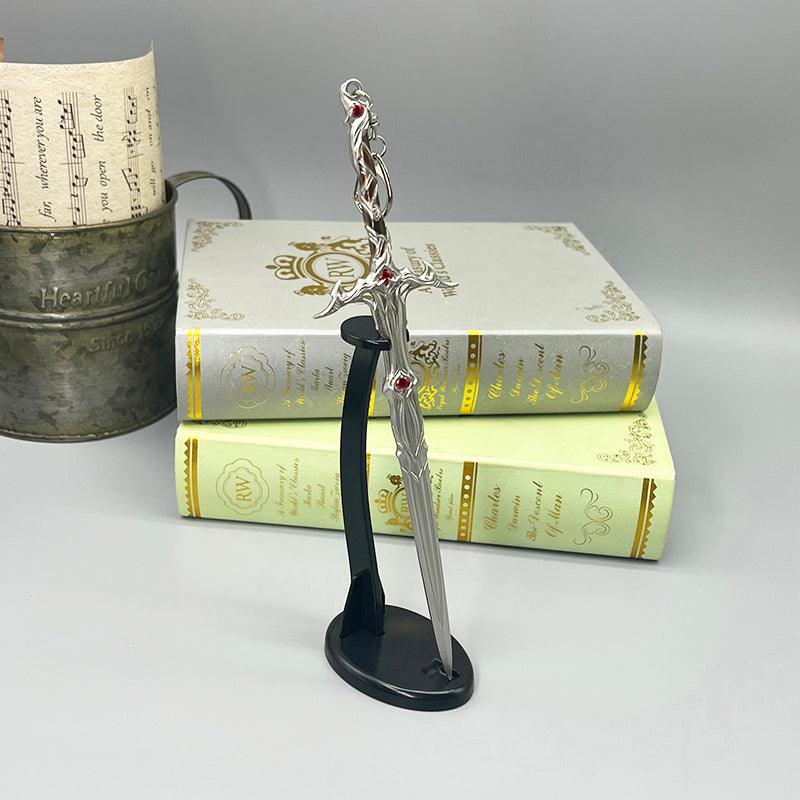 Githyanki Warband Longsword - BG3 Psionic Edge 1:6 Scale | Ceremonial Astral Sigils | Lae'zel Companion Build Zinc Alloy Collectible - BlacksmithSONG