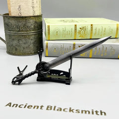 Skyrim Nightingale Blade Replica | 1:6 Scale Metal Sword Collectible | BlacksmithSONG - BlacksmithSONG