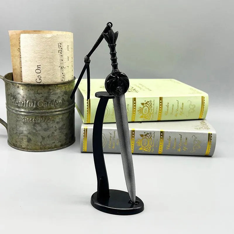 Skyrim Nightingale Blade Replica | 1:6 Scale Metal Sword Collectible | BlacksmithSONG - BlacksmithSONG
