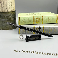 Daywalker Hunter's Black-Hilt Shortsword — Diecast Zinc-Alloy Replica | Desk Display Collectible 22cm | BlacksmithSONG