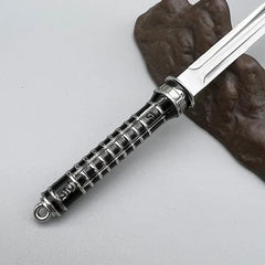 Daywalker Hunter's Black-Hilt Shortsword — Diecast Zinc-Alloy Replica | Desk Display Collectible 22cm | BlacksmithSONG