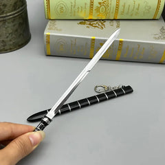 Daywalker Hunter's Black-Hilt Shortsword — Diecast Zinc-Alloy Replica | Desk Display Collectible 22cm | BlacksmithSONG