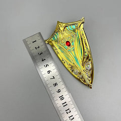 Viconia's Walking Fortress Replica | Baldur's Gate 3 Shield | Metal Collectible | BlacksmithSONG - BlacksmithSONG