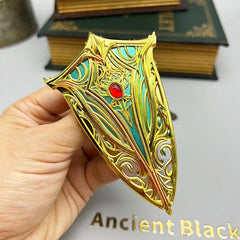 Viconia's Walking Fortress Replica | Baldur's Gate 3 Shield | Metal Collectible | BlacksmithSONG - BlacksmithSONG