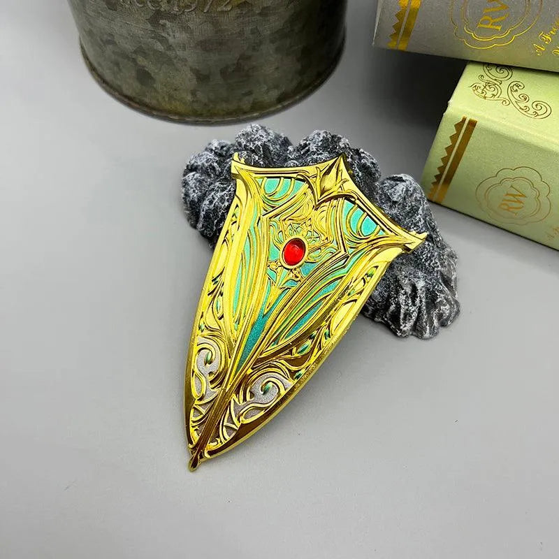 Viconia's Walking Fortress Replica | Baldur's Gate 3 Shield | Metal Collectible | BlacksmithSONG - BlacksmithSONG