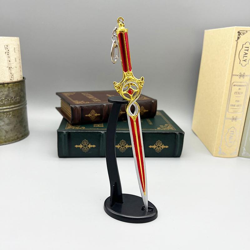 Crimson Mischief Shortsword - BG3 Bhaal's Blessed Blade 1:6 Scale | Bleeding Edge Enchantment | Murder God's Artifact for Dark Urge Playthroughs - BlacksmithSONG