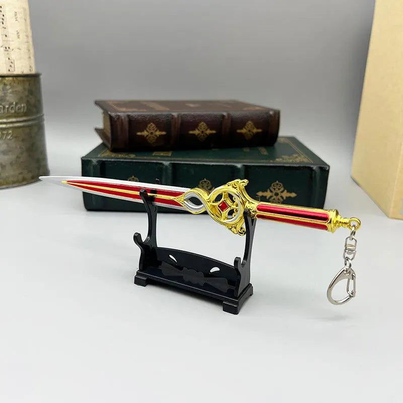 Crimson Mischief Replica | Baldur's Gate 3 Shortsword | 1:6 Scale Metal Collectible | BlacksmithSONG - BlacksmithSONG