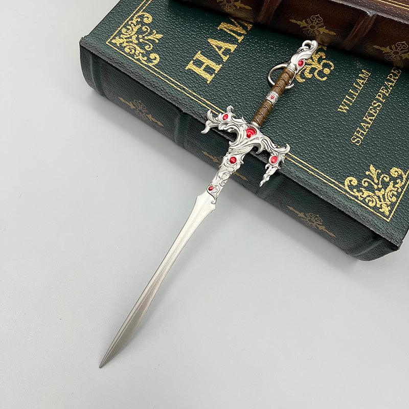 Githyanki Astral Greatsword - Baldur's Gate 3 Silver Sword 1:6 Zinc Alloy | Vlaakith's Chosen Weapon | Planar Warrior Display for Mind Flayer Hunters - BlacksmithSONG
