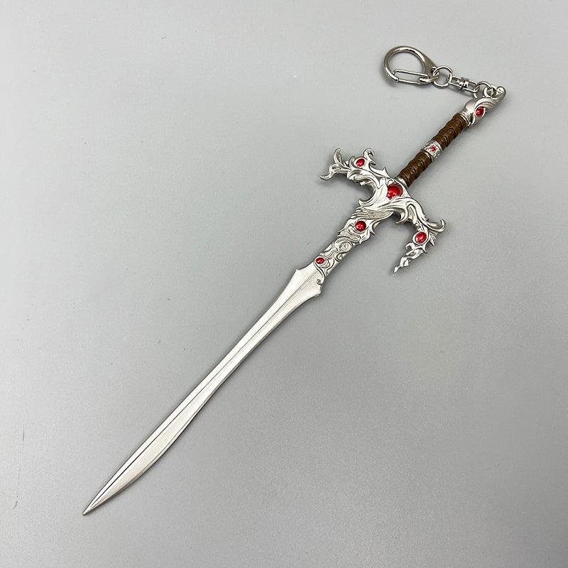 Githyanki Astral Greatsword - Baldur's Gate 3 Silver Sword 1:6 Zinc Alloy | Vlaakith's Chosen Weapon | Planar Warrior Display for Mind Flayer Hunters - BlacksmithSONG