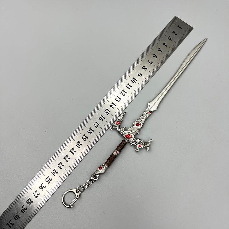 Githyanki Astral Greatsword - Baldur's Gate 3 Silver Sword 1:6 Zinc Alloy | Vlaakith's Chosen Weapon | Planar Warrior Display for Mind Flayer Hunters - BlacksmithSONG