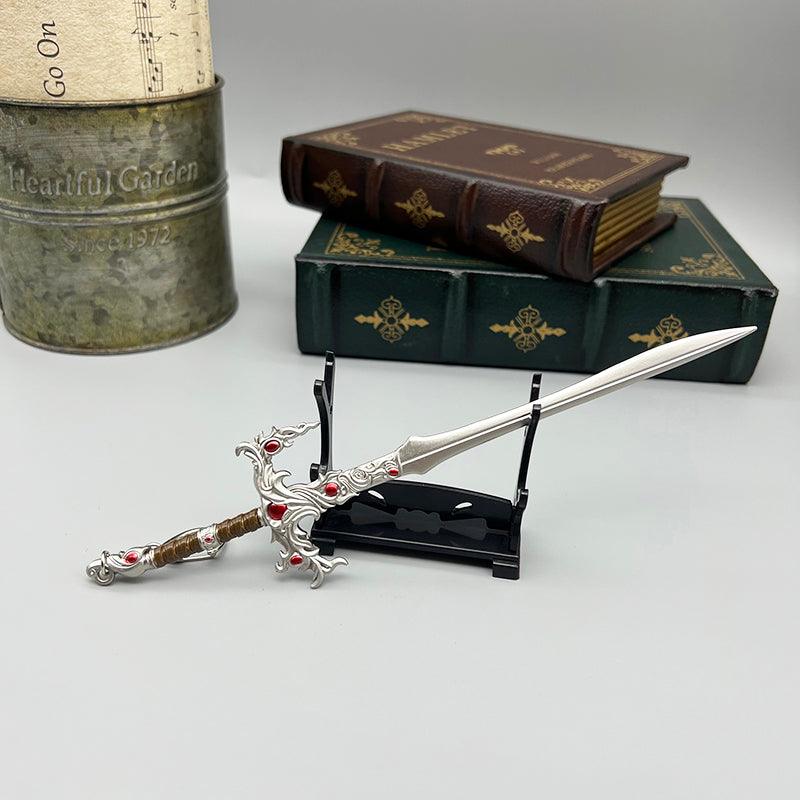 Githyanki Astral Greatsword - Baldur's Gate 3 Silver Sword 1:6 Zinc Alloy | Vlaakith's Chosen Weapon | Planar Warrior Display for Mind Flayer Hunters - BlacksmithSONG
