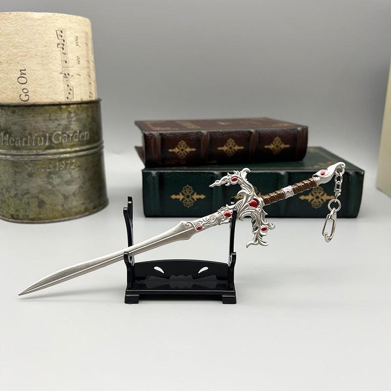 Githyanki Astral Greatsword - Baldur's Gate 3 Silver Sword 1:6 Zinc Alloy | Vlaakith's Chosen Weapon | Planar Warrior Display for Mind Flayer Hunters - BlacksmithSONG