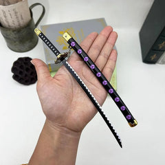 Shusui Katana Replica | Zoro One Piece Metal Sword | 1:6 Scale Collectible | BlacksmithSONG - BlacksmithSONG