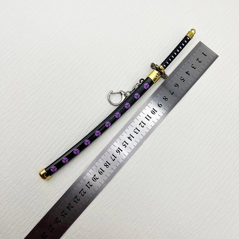 One Piece Shusui Katana Replica - Zoro's Legendary Black Blade | Ryuma's Dragon Slayer Display Art - BlacksmithSONG