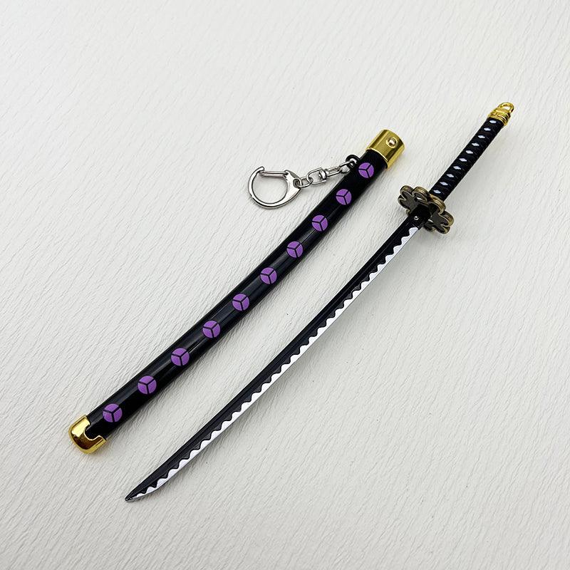 One Piece Shusui Katana Replica - Zoro's Legendary Black Blade | Ryuma's Dragon Slayer Display Art - BlacksmithSONG