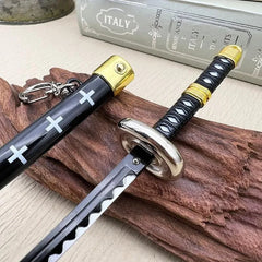 Trafalgar Law Kikoku Katana Replica | One Piece Metal Sword 1:6 Scale | BlacksmithSONG - BlacksmithSONG