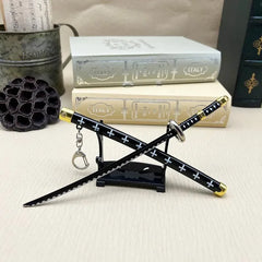 Trafalgar Law Kikoku Katana Replica | One Piece Metal Sword 1:6 Scale | BlacksmithSONG - BlacksmithSONG