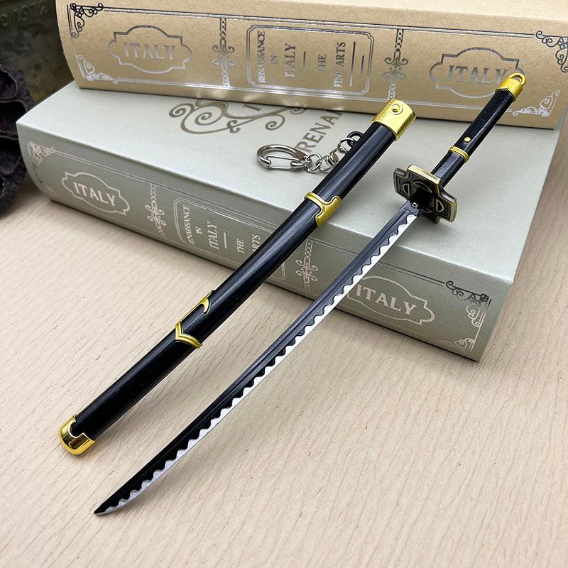 One Piece Yubashiri Katana Replica - Zoro's Lost Sword Memorial | Pre-Timeskip Straw Hat Pirate Display Art - BlacksmithSONG