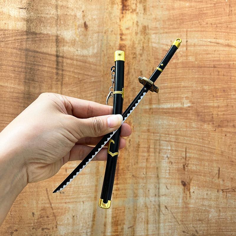 One Piece Yubashiri Katana Replica - Zoro's Lost Sword Memorial | Pre-Timeskip Straw Hat Pirate Display Art - BlacksmithSONG